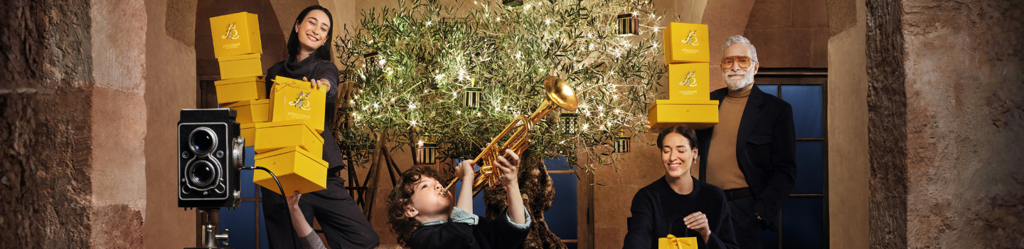 Sélection d’idées cadeaux de Noël L’Occitane en Provence